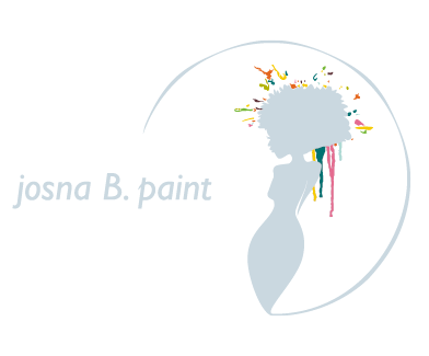 logo josna B. paint, Signet, josnabpaint